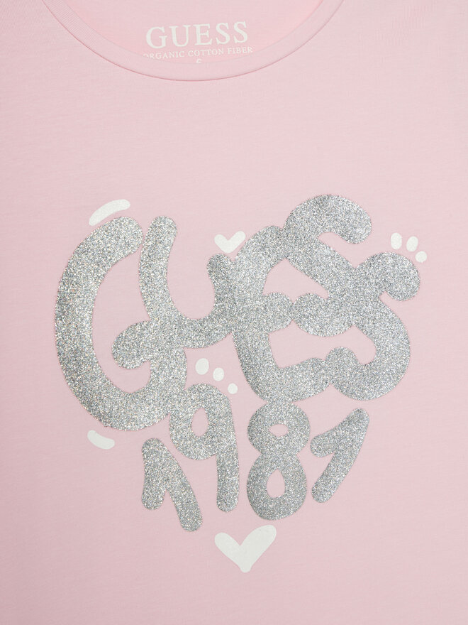 Guess Guess T-Shirt K5RI02 K6YW4 Rosa Regular Fit