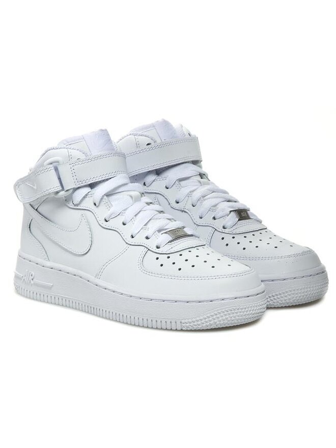 Sneakersy Nike Air Force 1 Mid 07 315123 111 Bia y eobuwie .pl