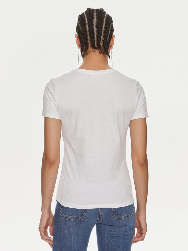 Elisabetta Franchi Elisabetta Franchi Camiseta MA-52N-41E2-V180 Blanco Regular Fit