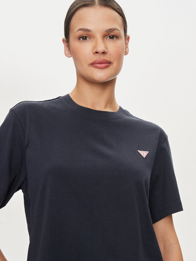 Guess Jeans Guess Jeans T-shirt W4YI05 K8HM0 Tamnoplava Regular Fit