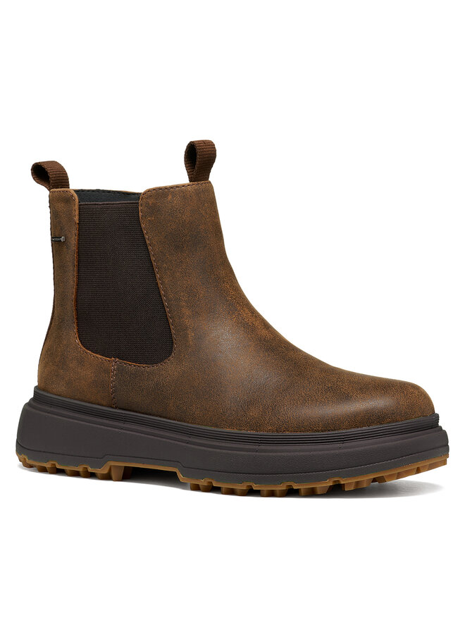 Geox Klassische Stiefeletten Geox D Lamidie + Grip Abx D46XMD 000CL C6006 Dunkelbraun