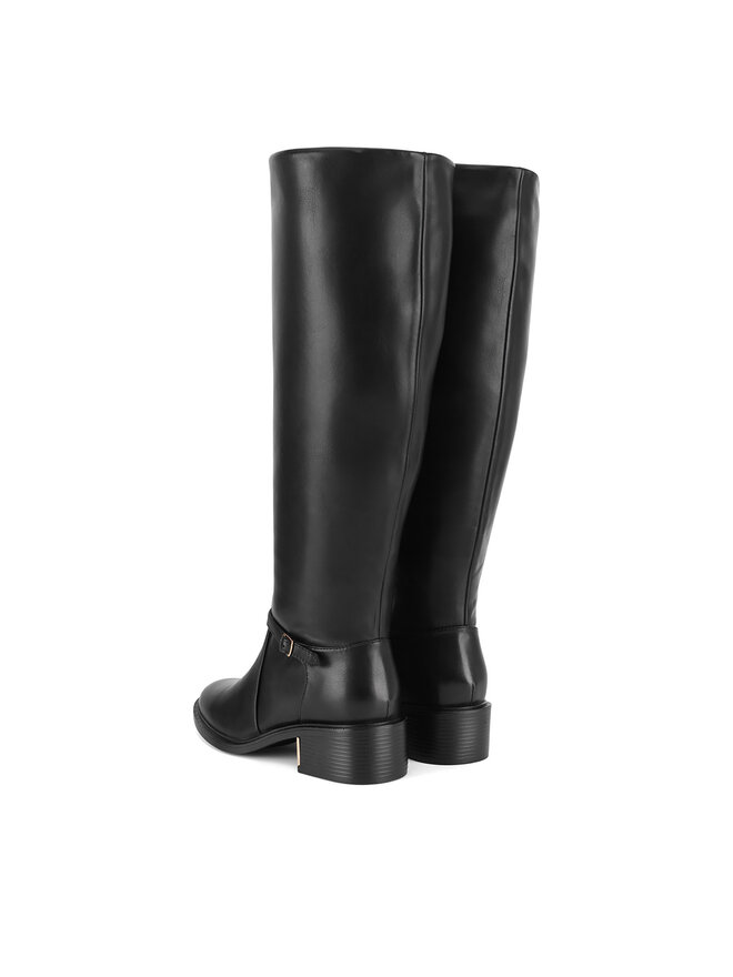 DeeZee Kozačky DeeZee HY2T609-2 Černá
