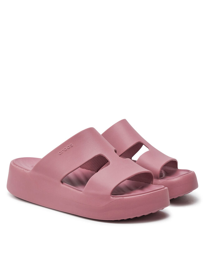 Crocs Παντόφλες Crocs Getaway Platform H-Strap 209409 Ροζ