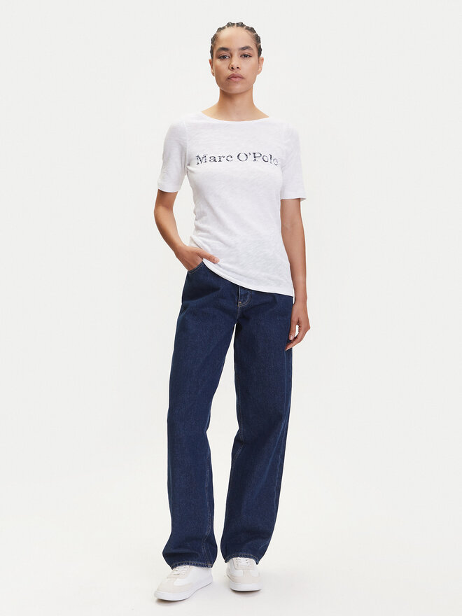 Marc O'Polo Marc O'Polo T-Shirt 504 2261 51231 Λευκό Regular Fit