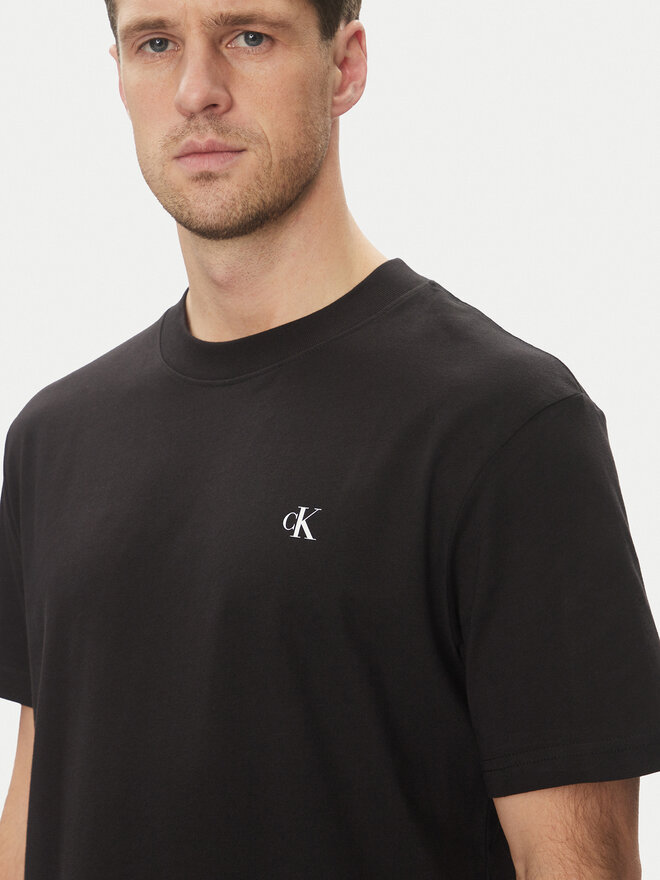 Calvin Klein Jeans Calvin Klein Jeans T-Shirt Painted J30J327523 Schwarz Regular Fit