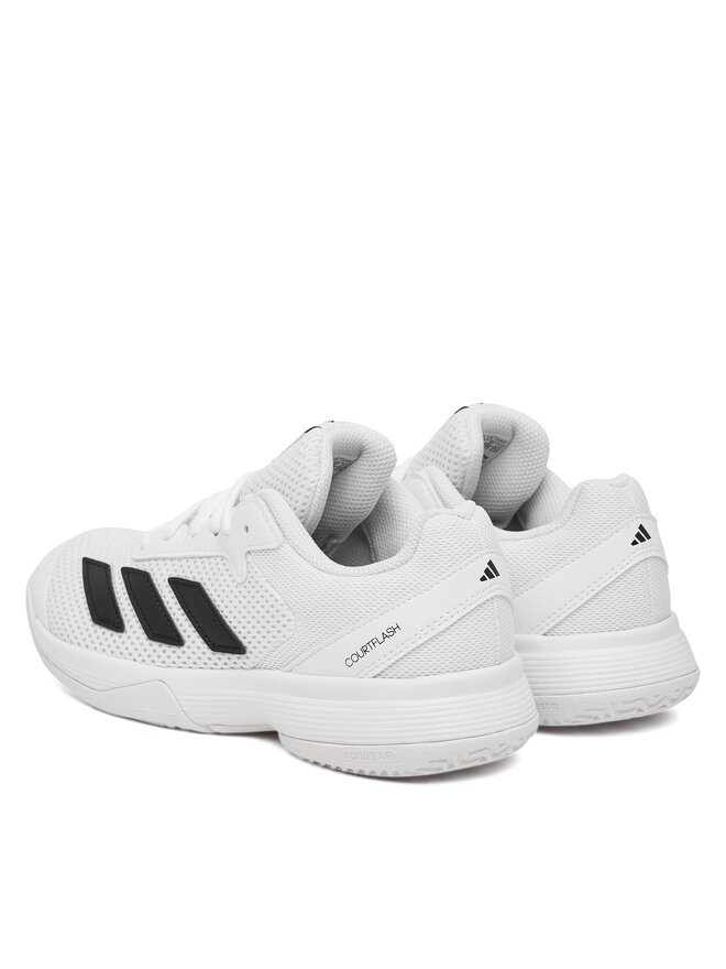 adidas Tennisschuhe adidas Courtflash Tennis Shoes Kids KK3865 Weiß