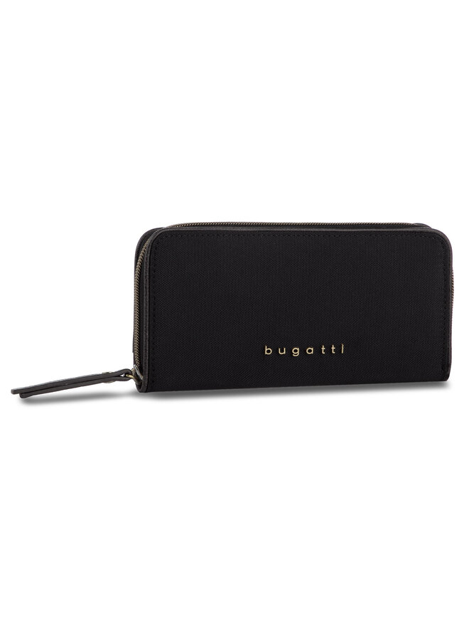 Bugatti Cartera grande para mujer Bugatti 49186201 Negro