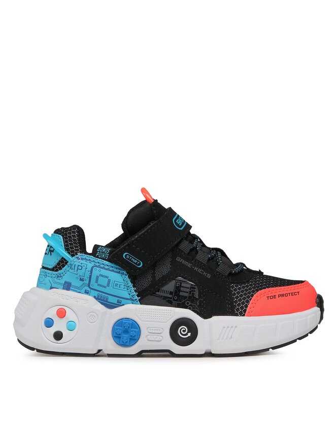 Skechers Sneakersy Skechers Gametronix 402260L/BKMT Čierna