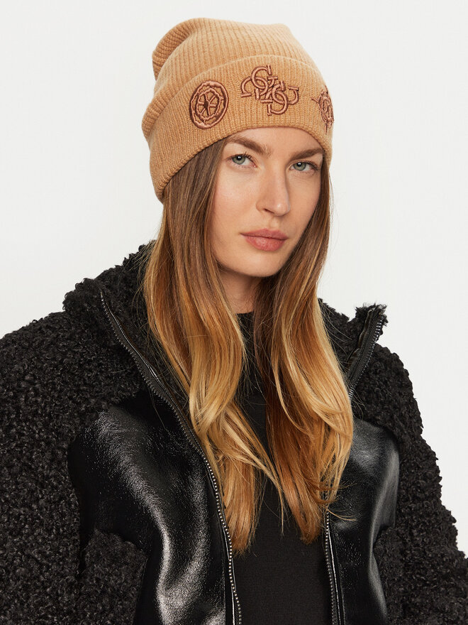 Guess Čepice Guess AW5177 POL01 Hnědá