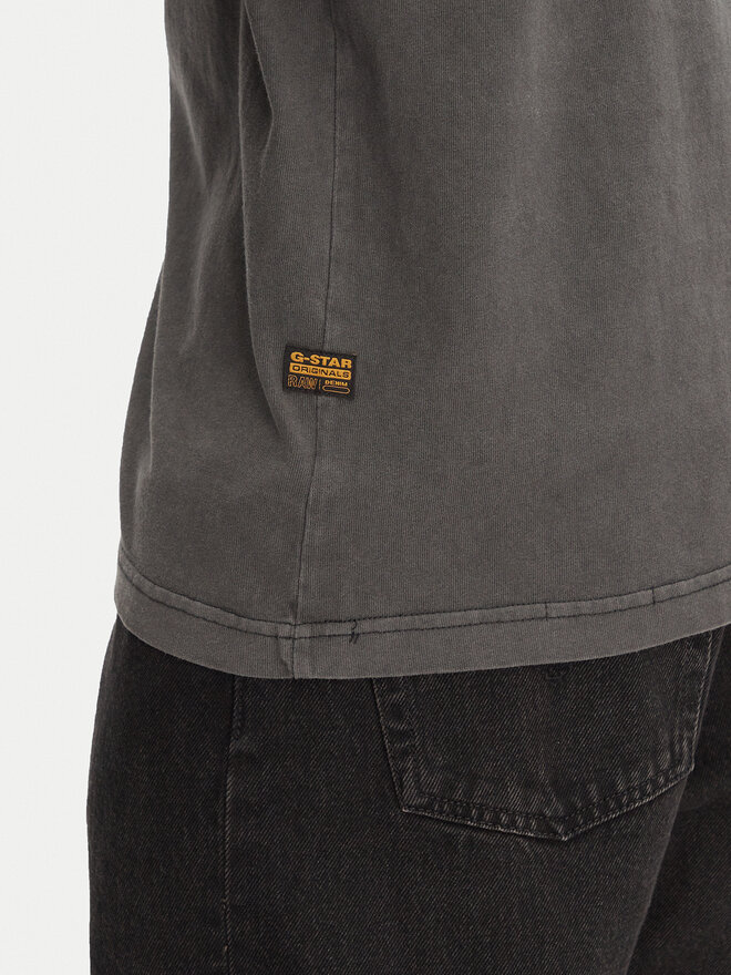 G-Star Raw G-Star Raw T-Shirt Overdyed D24780-C756 Schwarz Boxy Fit
