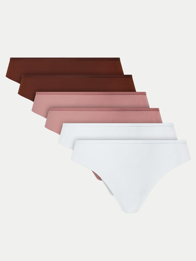 Hunkemöller Hunkemöller Σετ 3 τεμάχια στρίνγκ Chicory 206432 Έγχρωμο