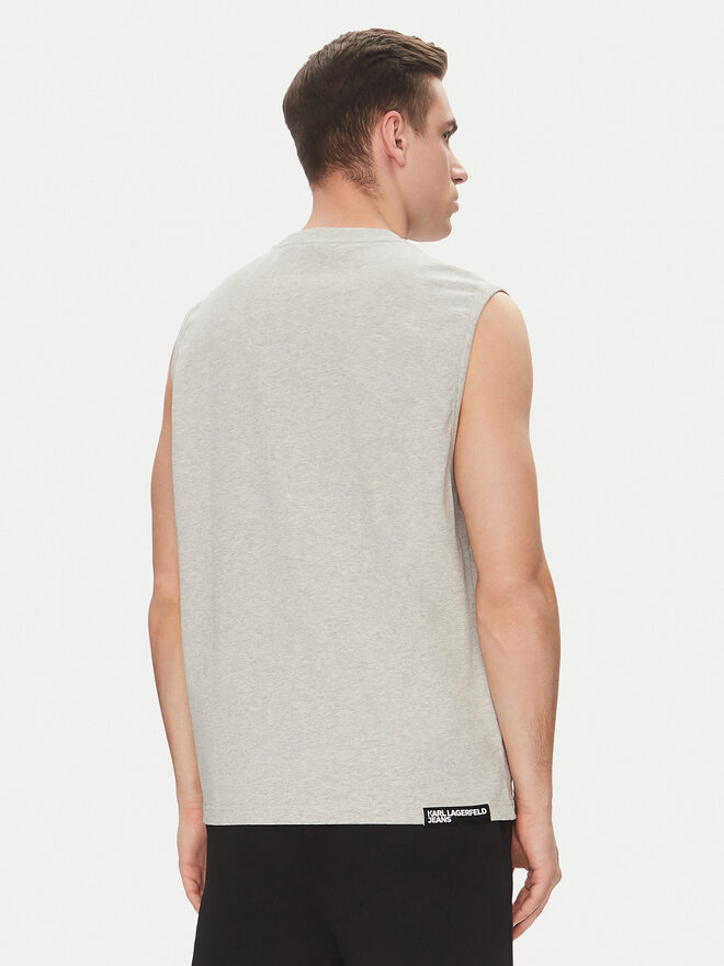 Karl Lagerfeld Jeans Karl Lagerfeld Jeans Trikó A2M17053 Szürke Relaxed Fit