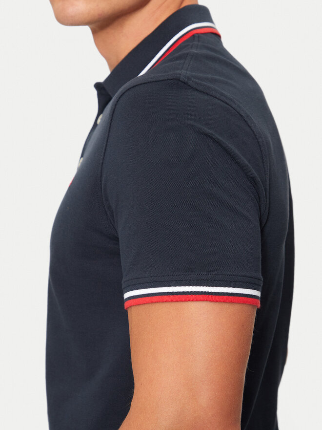 Jack&Jones Jack&Jones Pólóing Paulos 12136668 Sötétkék Slim Fit