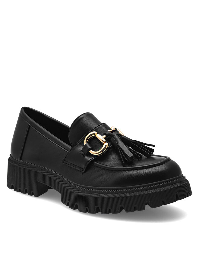 DeeZee Loafersy DeeZee DOIN ALRIGHT WS5875-29 Czarny
