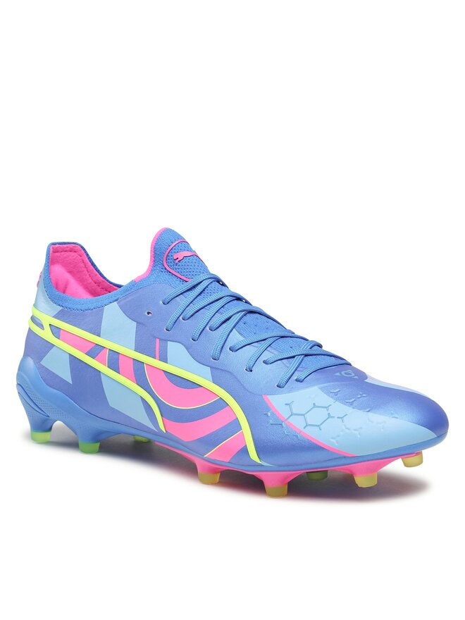 Puma Ghete pentru fotbal Puma King Ultimate Energy Fg/Ag 107553 01 Albastru
