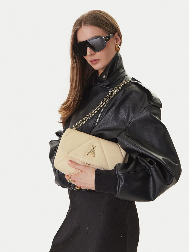 Patrizia Pepe Handtasche Patrizia Pepe CB0084/L006-W405 Écru