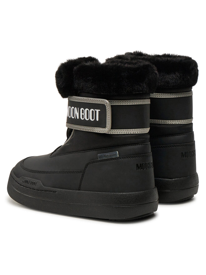 Moon Boot Snehule Moon Boot Junior Park Strap 80D3440030 Čierna