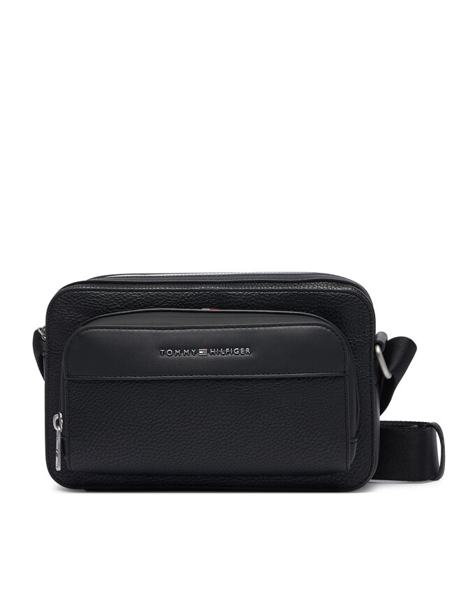 Tommy Hilfiger Umhängetasche Tommy Hilfiger Th Central Ew Reporter AM0AM14696 Schwarz