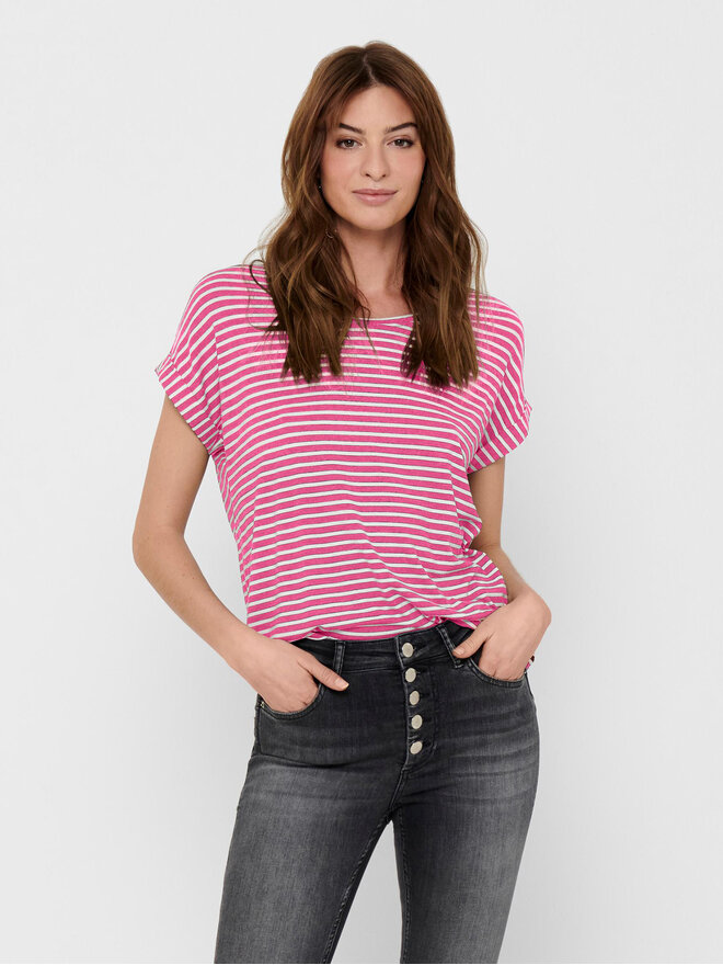 ONLY ONLY Marškinėliai Moster 15206243 Rožinė Regular Fit