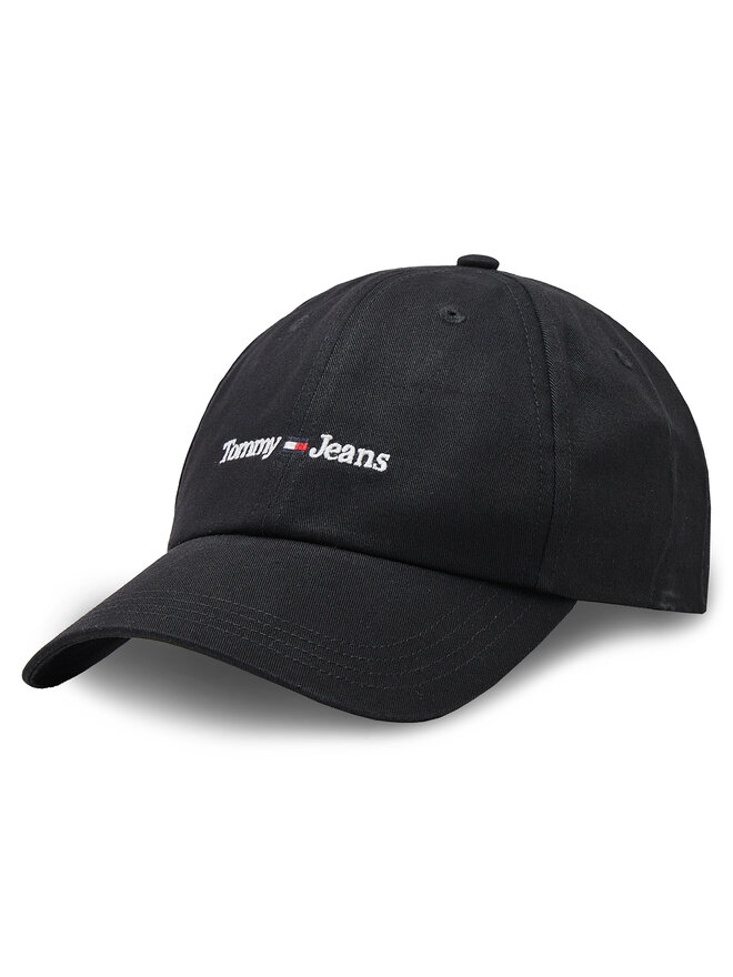 Tommy Jeans Cap Tommy Jeans Sport AW0AW14596 Schwarz