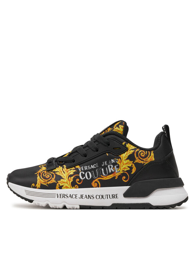 Versace Jeans Couture Sneakersy Versace Jeans Couture 76VA3SAA Czarny