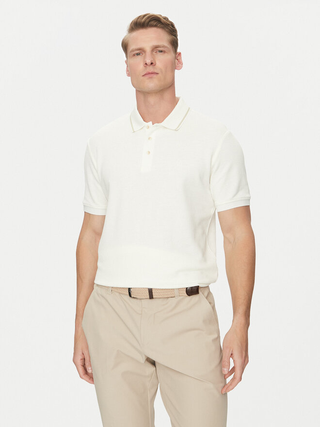 Marciano Guess Marciano Guess Поло 5GHP08 6322A Écru Regular Fit