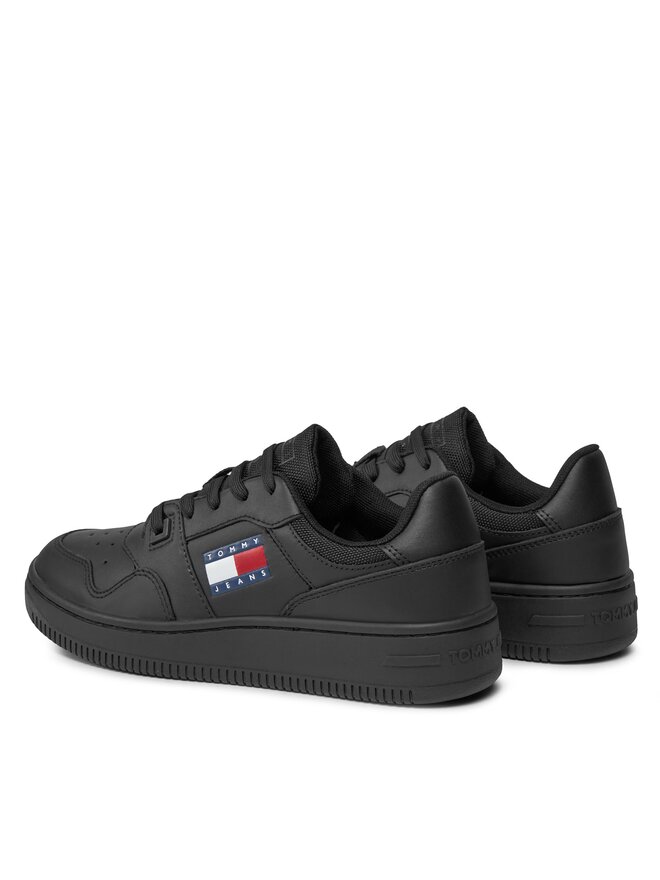 Tommy Jeans Снікерcи Tommy Jeans Tjw Retro Basket Ess EN0EN02505 Чорний
