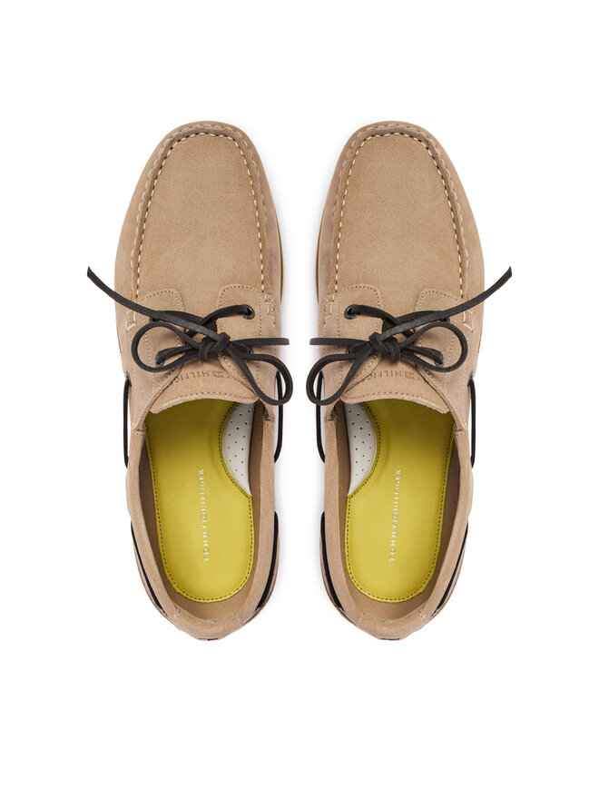 Tommy Hilfiger Halbschuhe Tommy Hilfiger FM0FM05387 Beige
