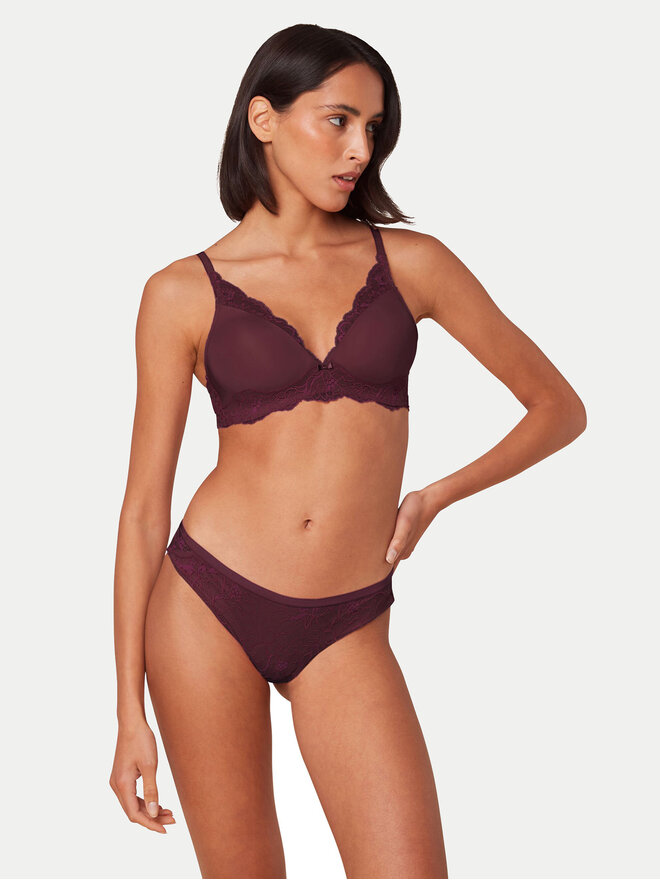 Triumph Triumph Бюстгралтер без кісточок Amourette Charm 10214457 Бордовий