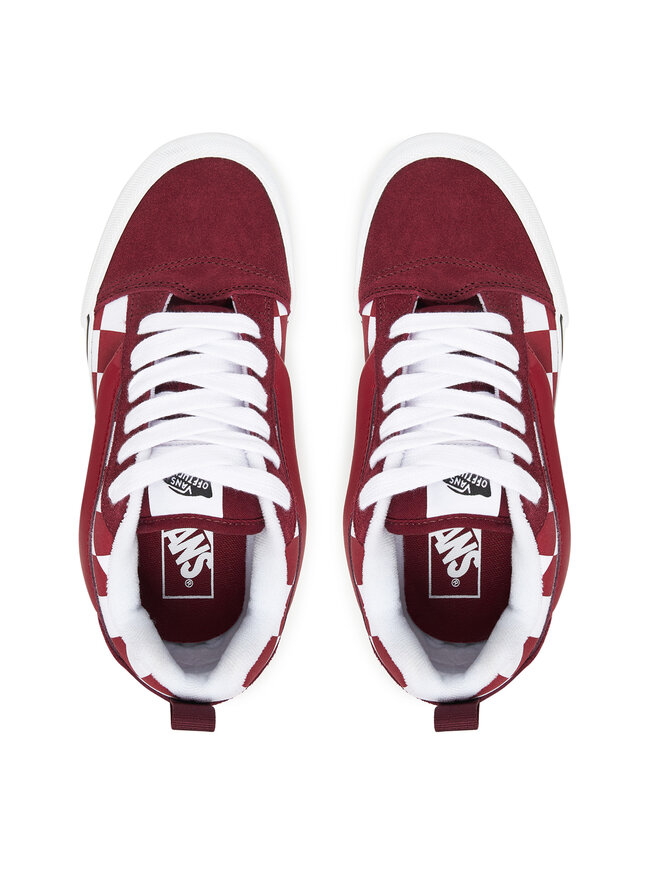 Vans Tenisówki Vans Knu Skool VN000D2TBRD1 Bordowy