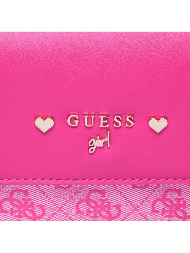 Guess Дамска чанта Guess Crossbody Flap Bag J3GZ15 WFHF0 Розов