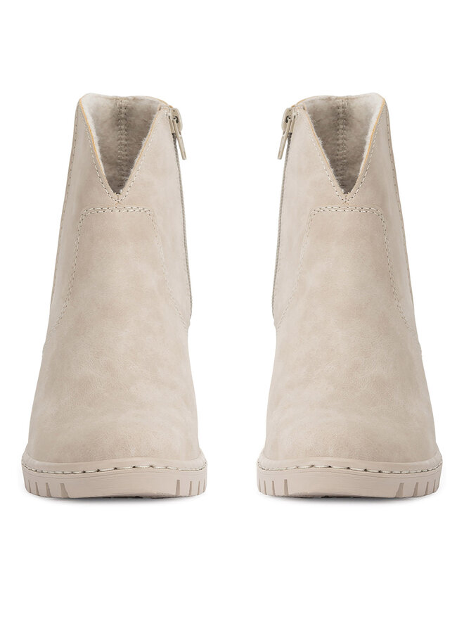 Rieker Botine Rieker Y2553-60 Bej