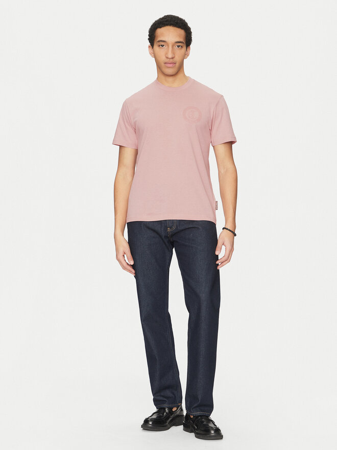 Just Cavalli Just Cavalli Футболка 78OAHT01 Рожевий Regular Fit