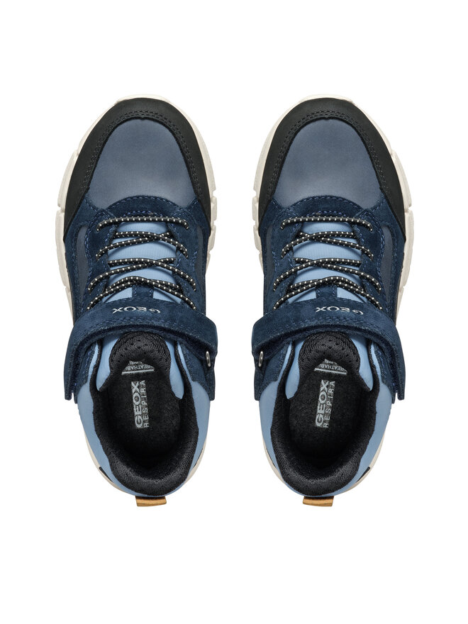 Geox Schnürschuhe Geox J Flexyper Boy B Abx J269XA 0ME22 C0693 M Dunkelblau