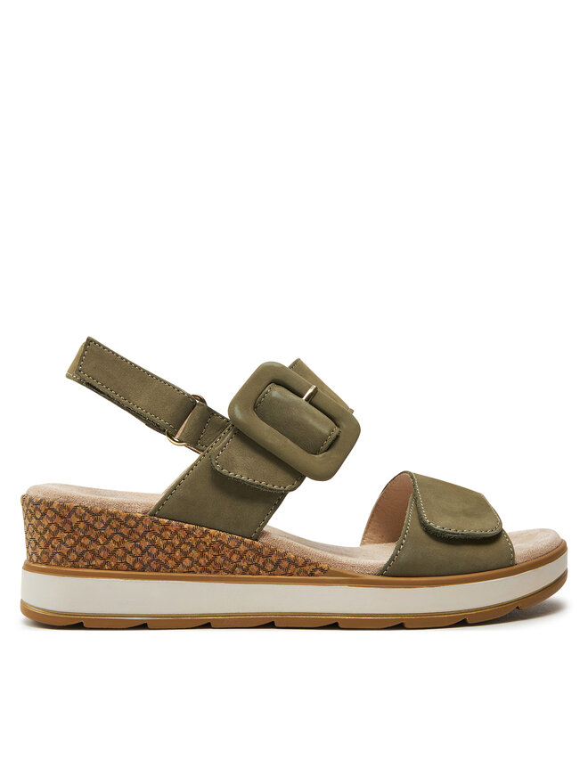 Caprice Sandały Caprice 9-28753-42 Khaki