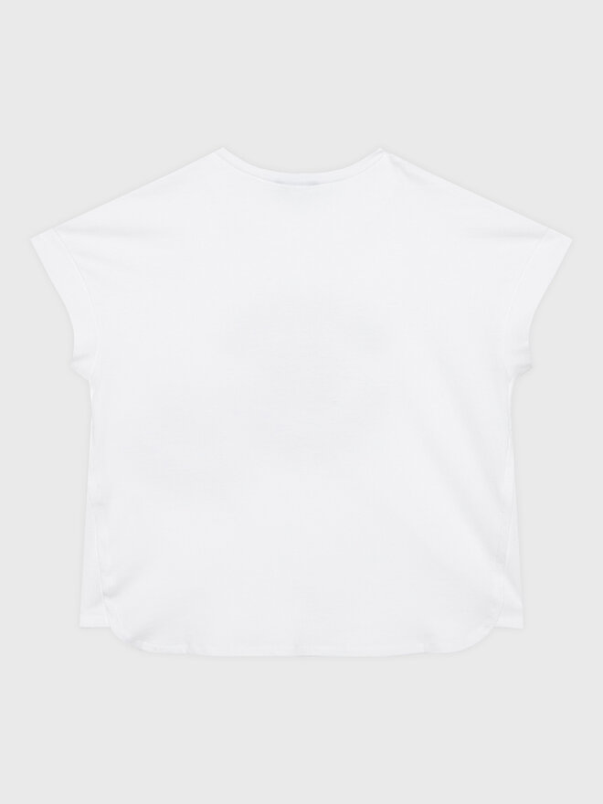 United Colors Of Benetton United Colors Of Benetton Camiseta 3096C10AQ Blanco Boxy Fit