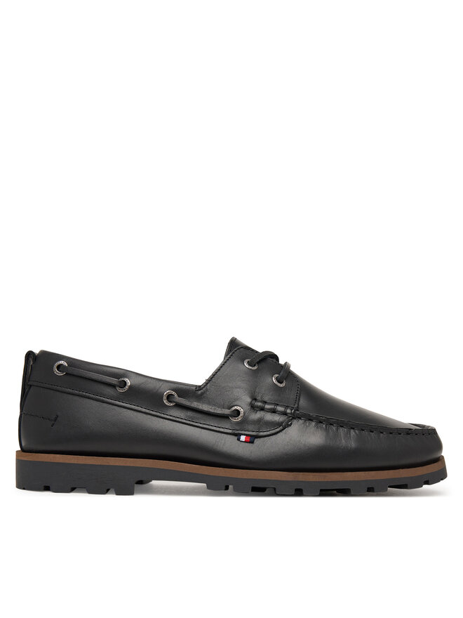 Tommy Hilfiger Mokassins Tommy Hilfiger Light Lth FM0FM05746 Schwarz