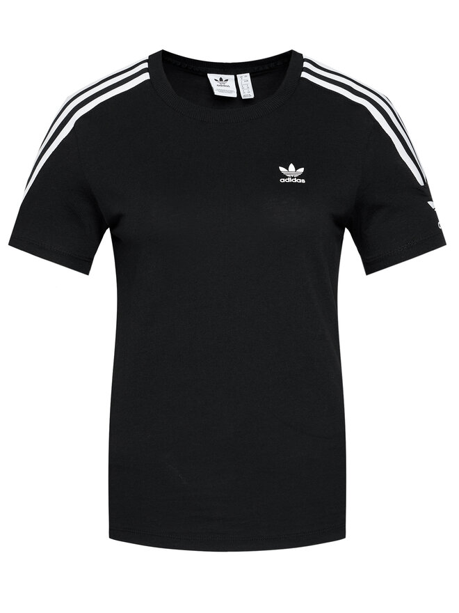 adidas adidas Marškinėliai Lock Up ED7530 Juoda Regular Fit