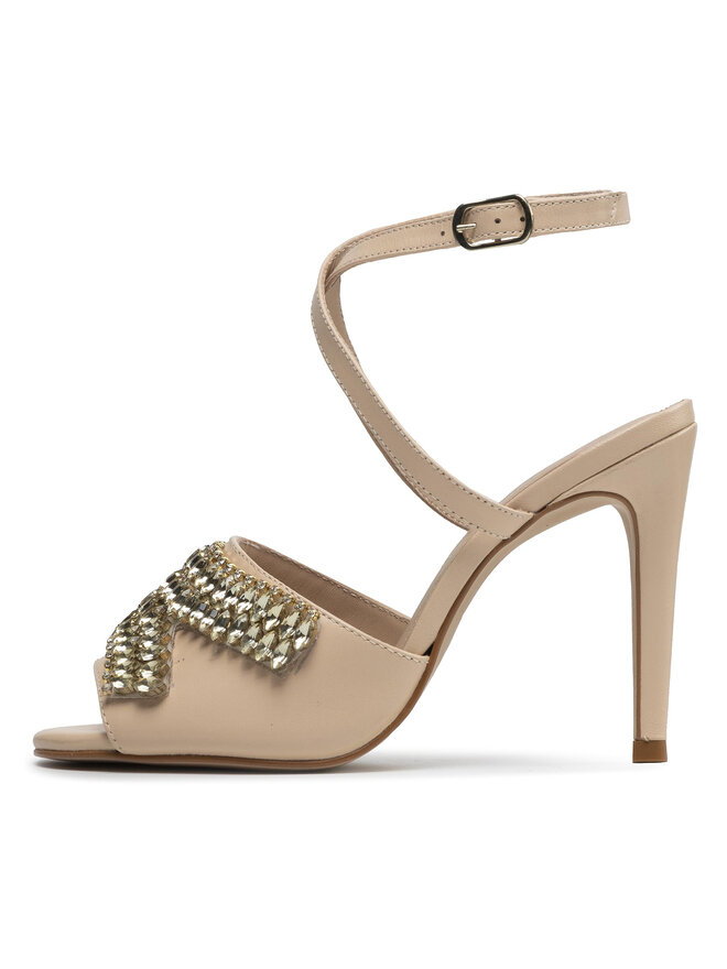 Eva Minge Sandalen Eva Minge EM-67-11-001425 Beige