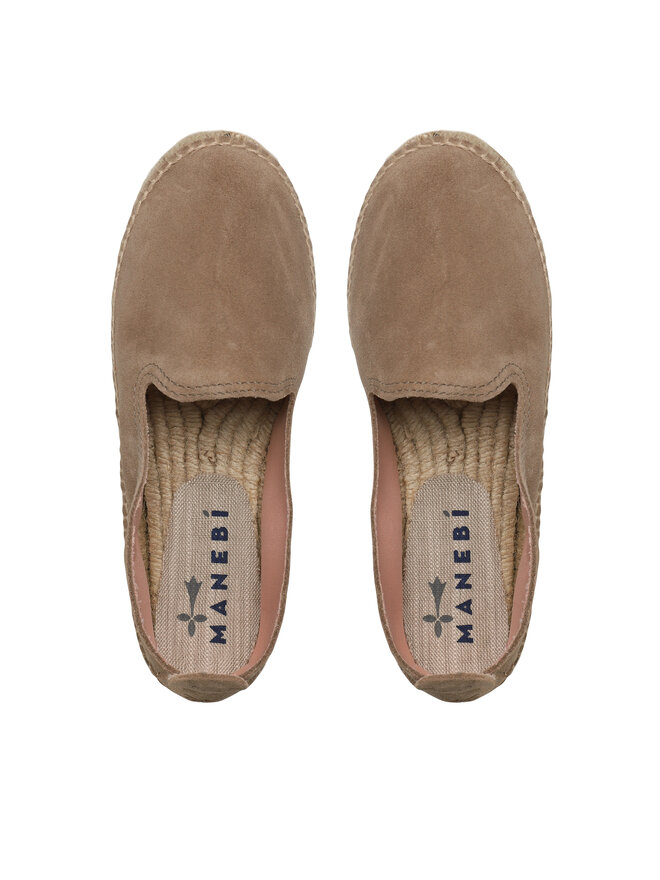 Manebi Еспадрили Manebi Double Sole Espadrilles W 1.9 D0 Бежов