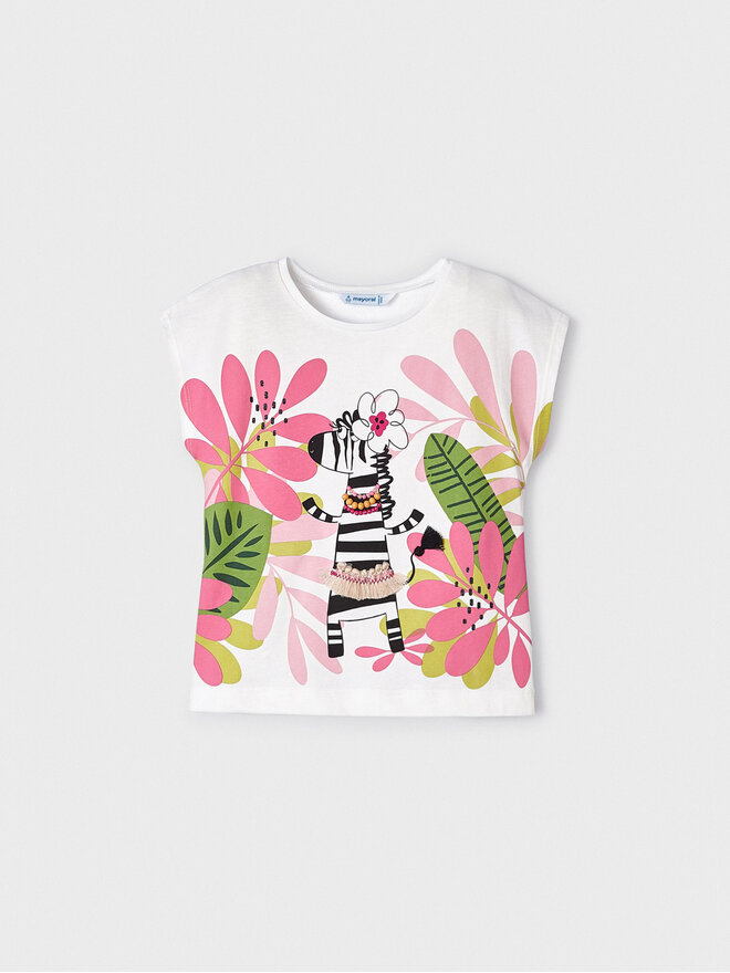 Mayoral Mayoral T-shirt 3069 Écru