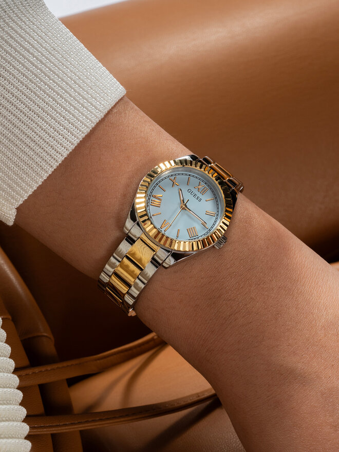 Guess Zegarek Guess GW0687L4 Złoty