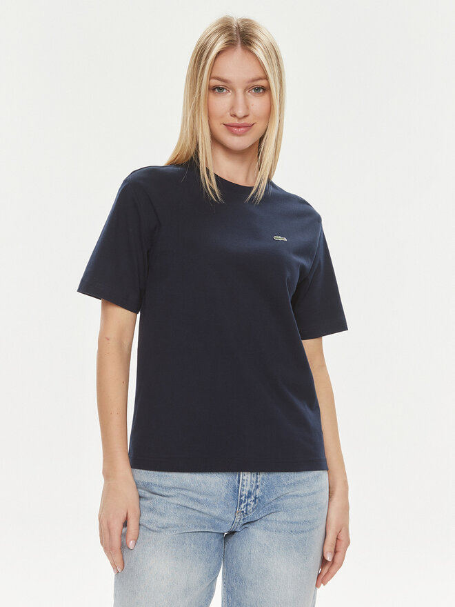 Lacoste Lacoste Póló TF7215 Sötétkék Loose Fit