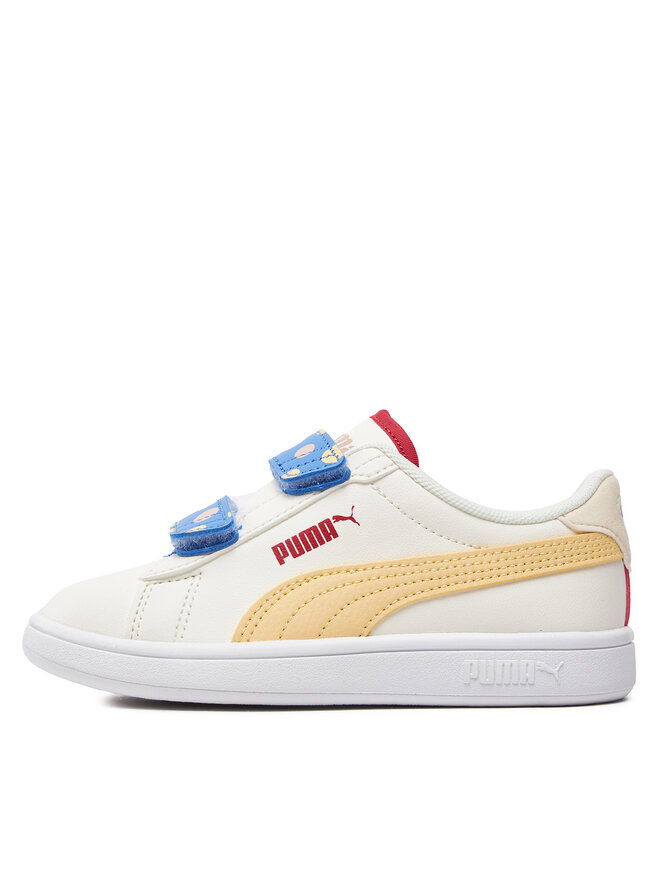Puma Sneakersy Puma Smash 3.0 Summer Camp V Ps 395604-01 Écru