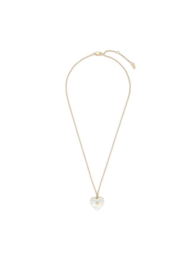 Fossil Колие Fossil JF04430710 Златист