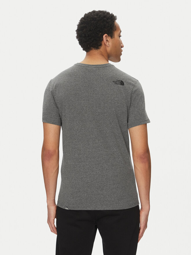 The North Face The North Face T-Shirt Simple Dome Tee NF0A2TX5 Γκρι Regular Fit