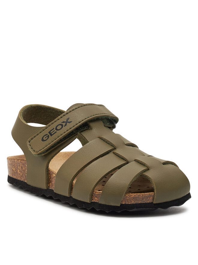 Geox Szandál Geox J Ghita Boy J458LA 000BC C3009 M Khaki