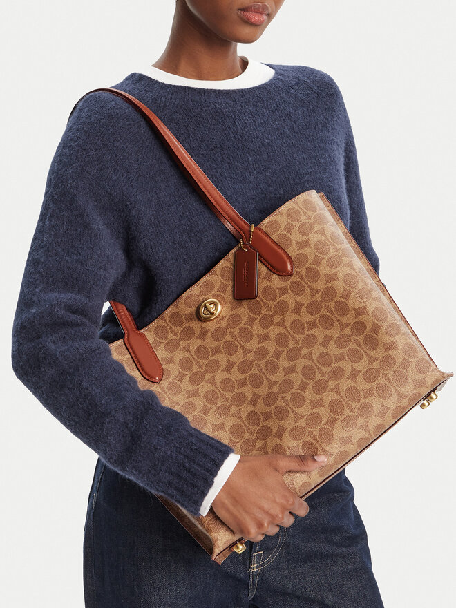 Coach Handtasche Coach C0693 Braun