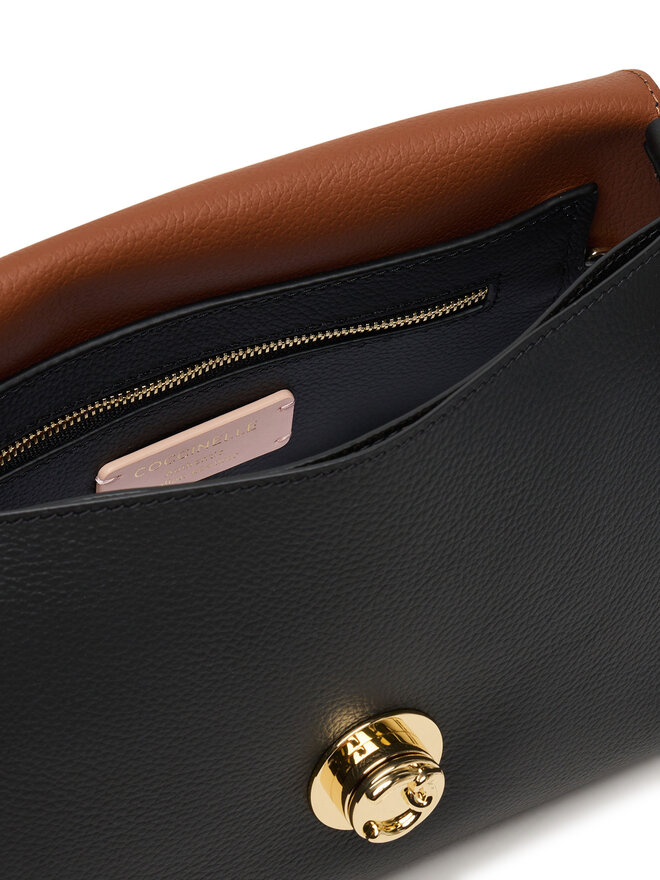 Coccinelle Handtasche Coccinelle TOA Coccinellenikla E1 TOA 12 01 01 Schwarz