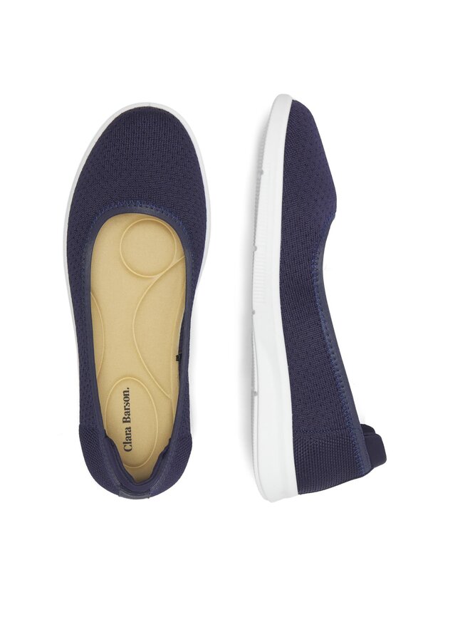 Clara Barson Ballerinas Clara Barson Merle H20630-01 Dunkelblau